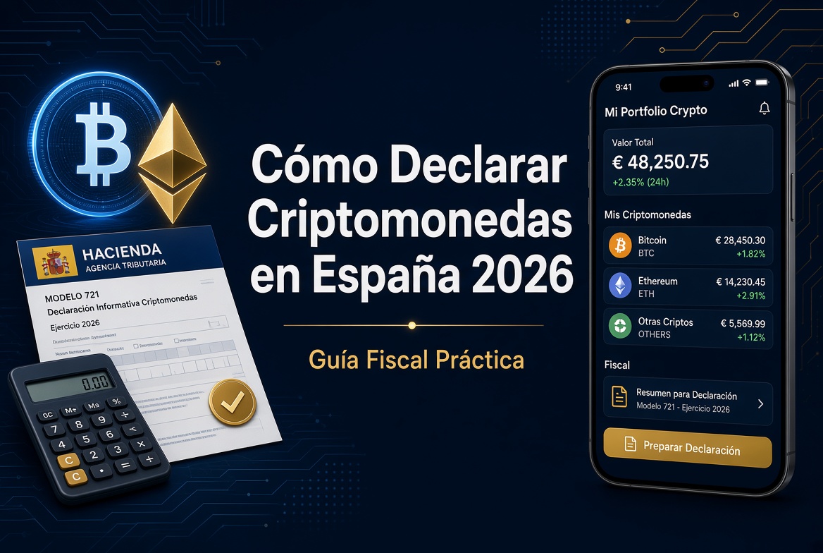 Cómo declarar criptomonedas en la declaración de la renta en España 2026