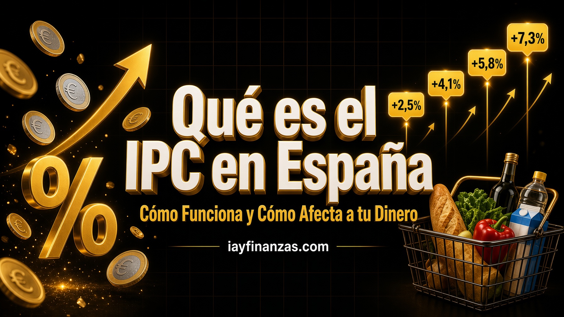 qué es el IPC España cómo funciona inflación INE pensiones alquileres salarios